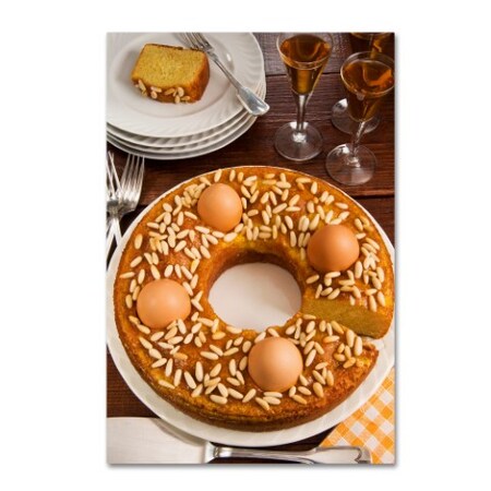 Cake by Robert Harding Picture Library, 12x19-Inch Canvas Wall Art